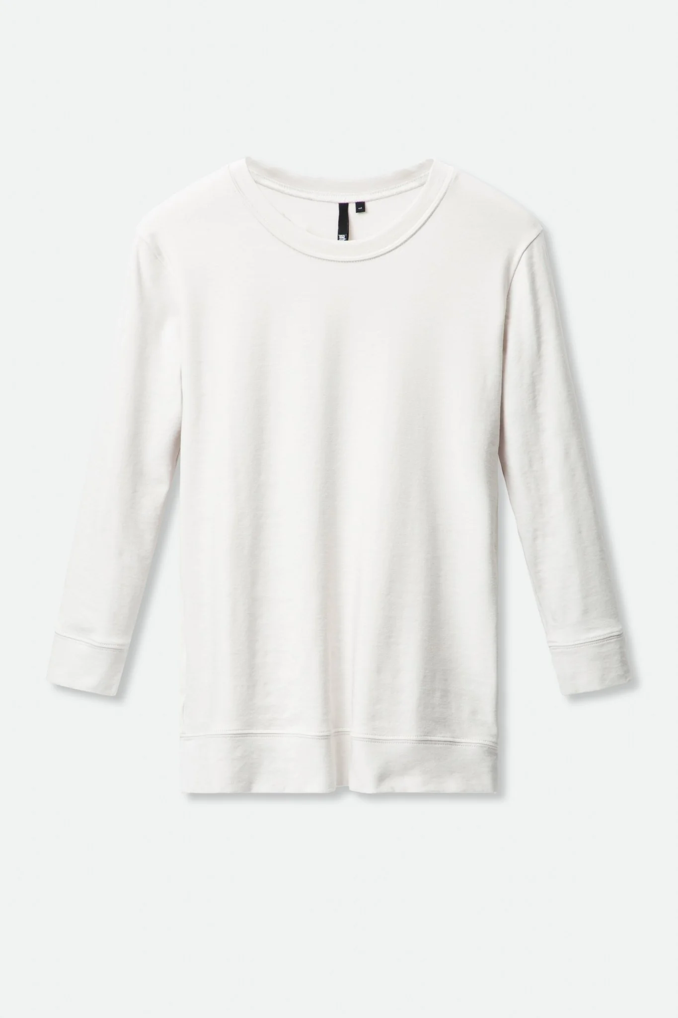THREE-QUARTER SLEEVE BOX TOP IN PIMA COTTON STRETCH - Image 7