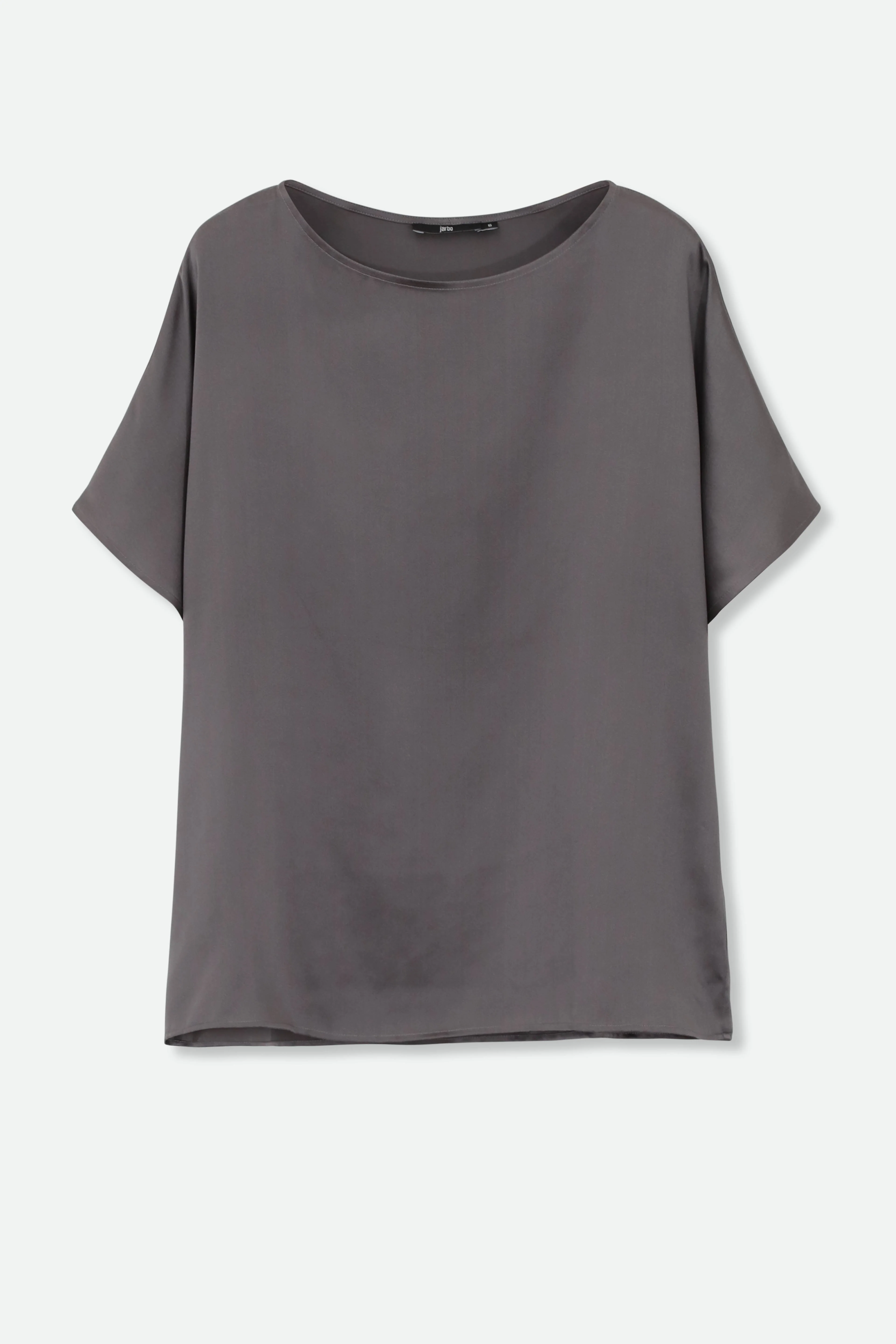 ALBA BLOUSE IN SILK CHARMEUSE - Image 2