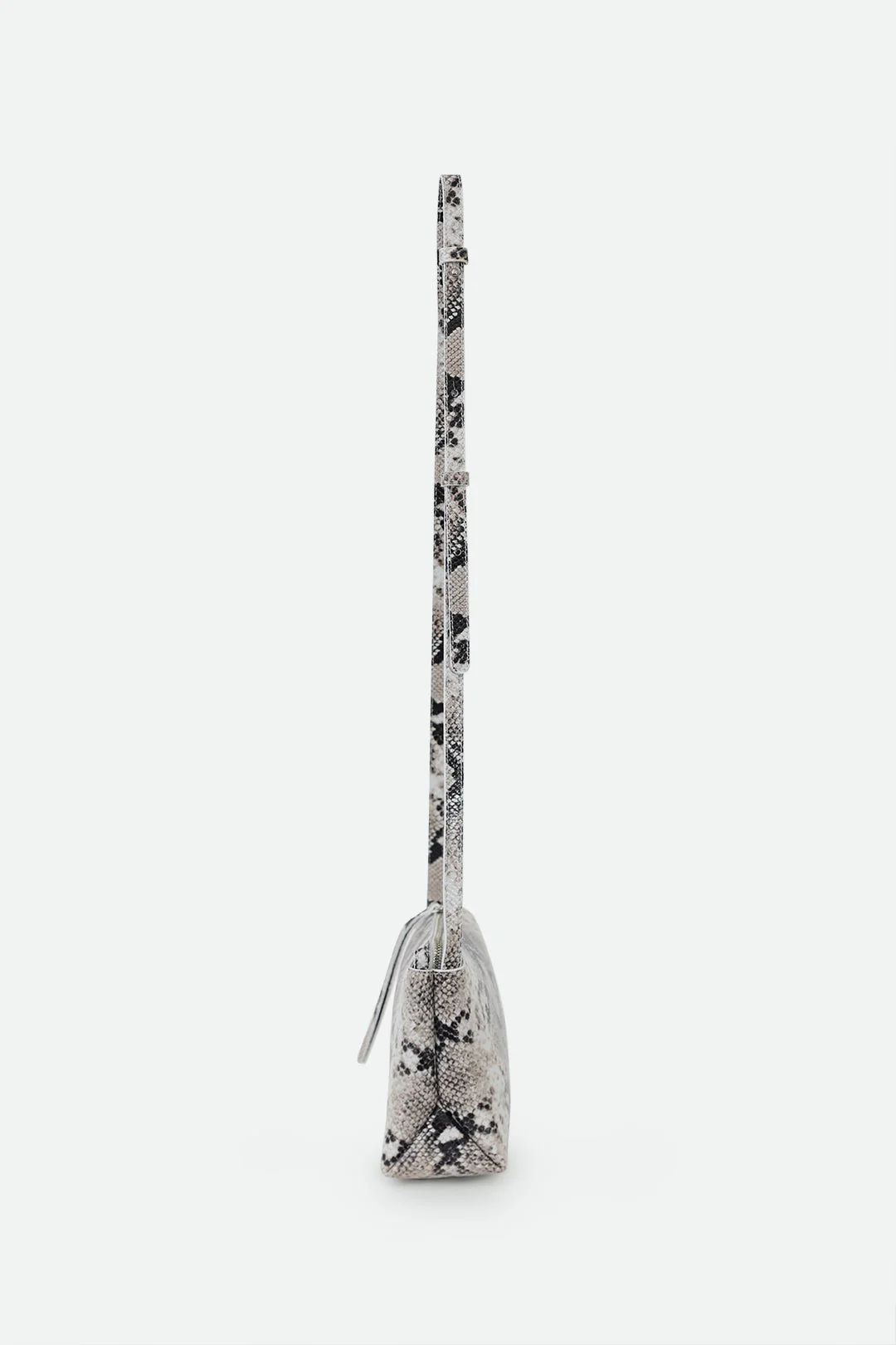 BRIDGET ITALIAN LEATHER CROSSBODY BAG IN SNAKE PRINT - Image 4