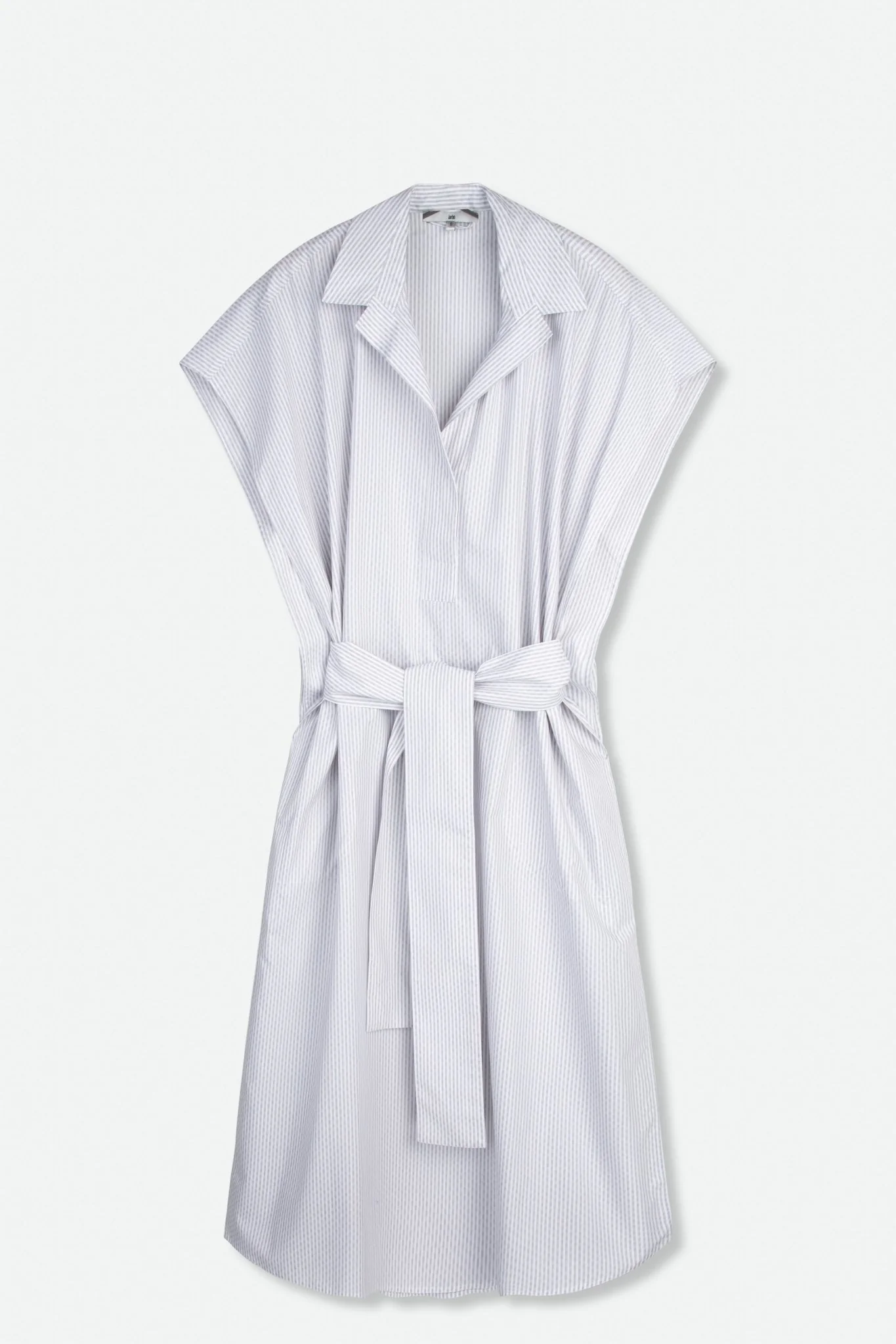 JAMIE BELTED DRESS IN COTTON POPLIN - Image 4