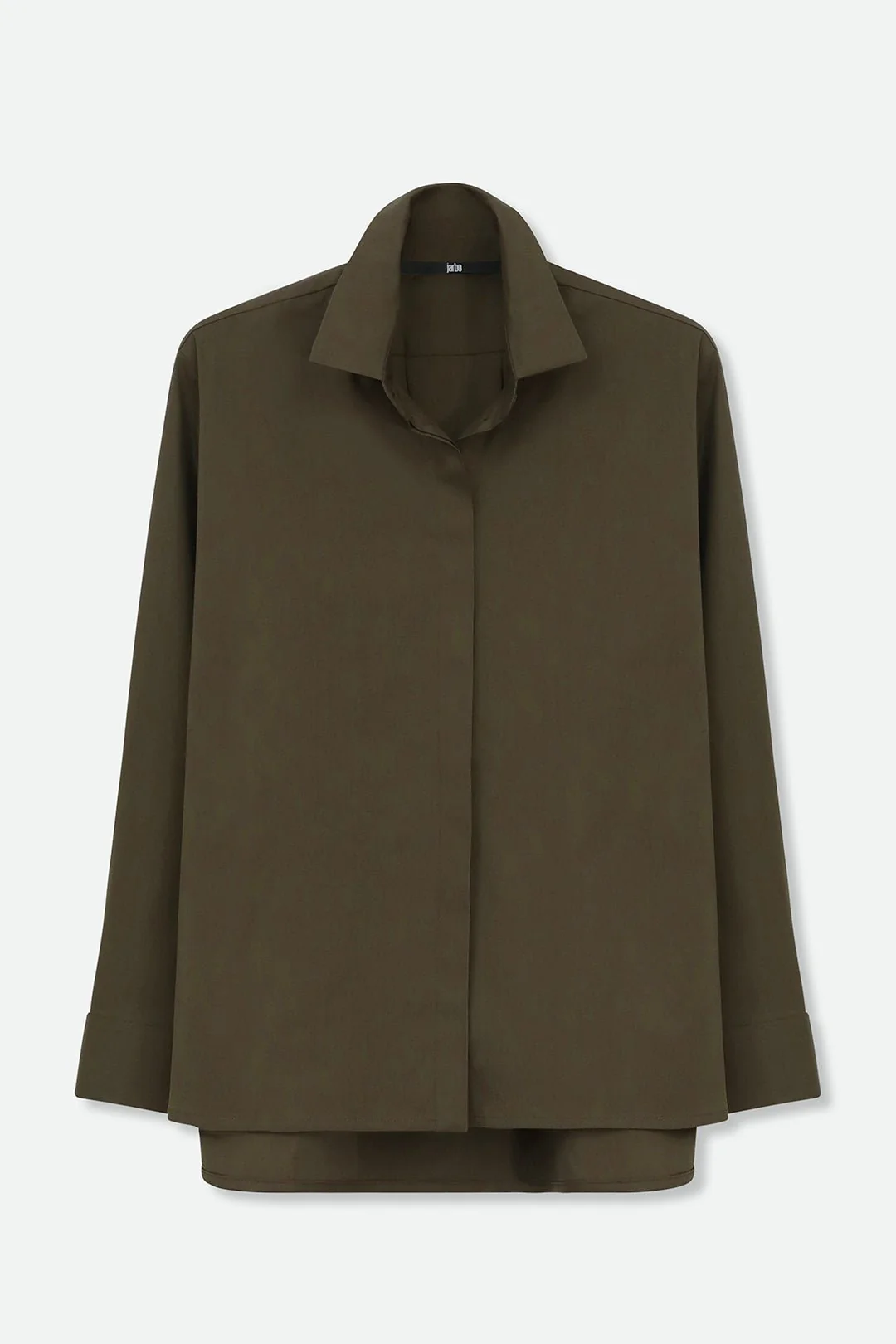 CHELSEA SHIRT IN ITALIAN COTTON POPLIN STRETCH - Image 4
