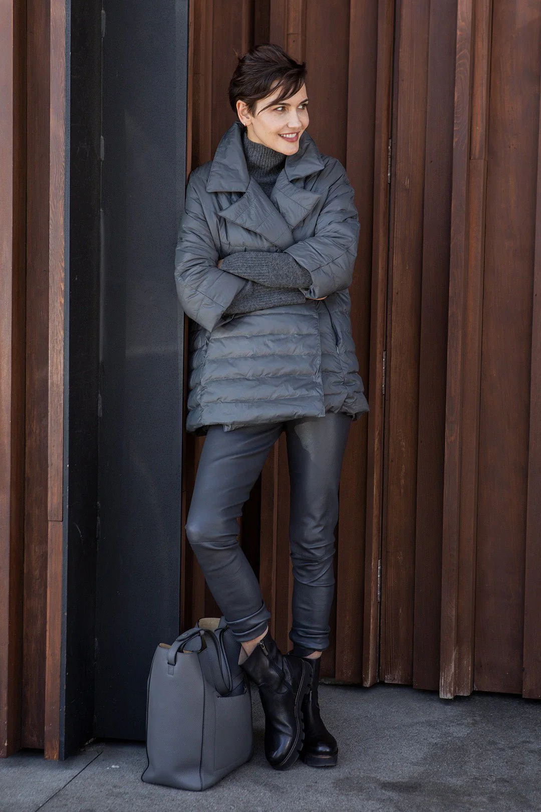 CITY JACKET IN GOOSE DOWN - Image 8
