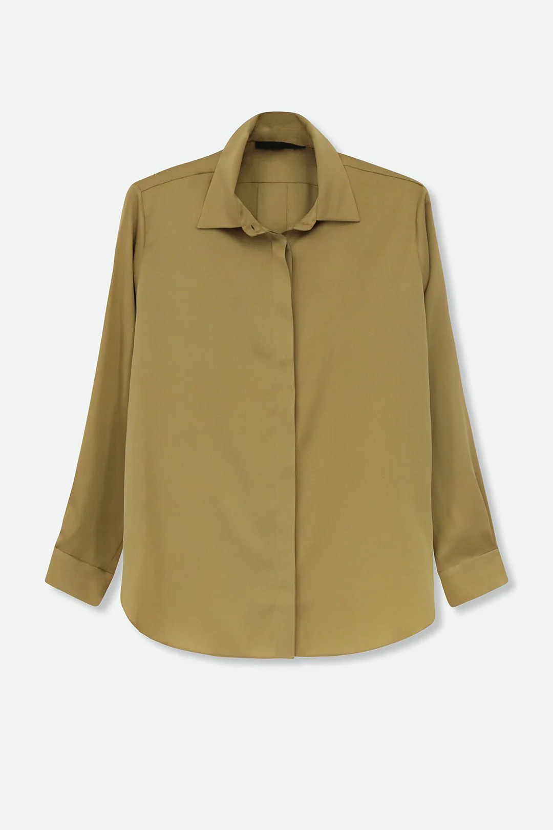 SAINT SHIRT WITH TIE IN SILK CHARMEUSE - Image 4