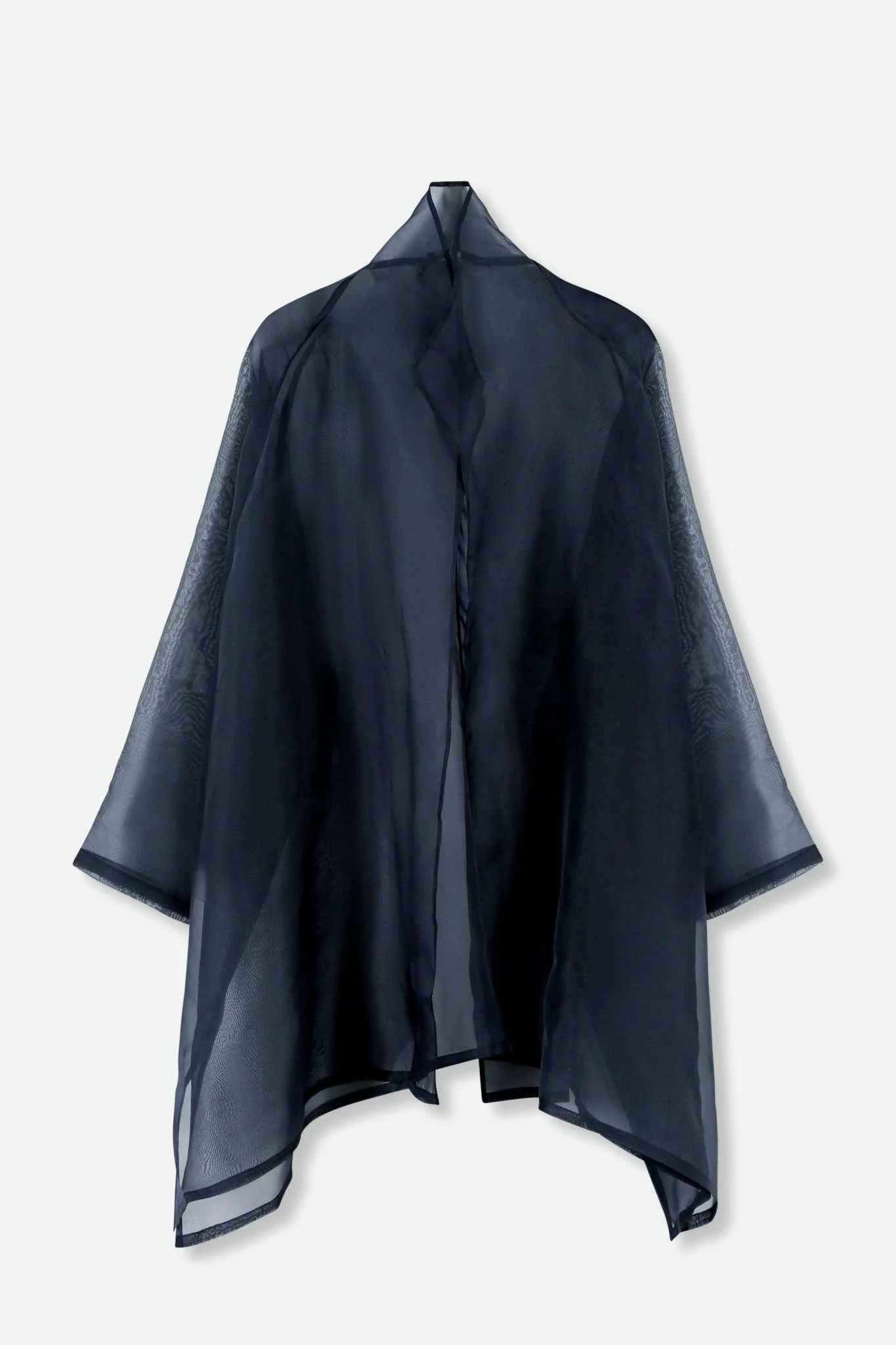 CORTINA IN SILK ORGANZA IN SLATE NAVY - Image 5
