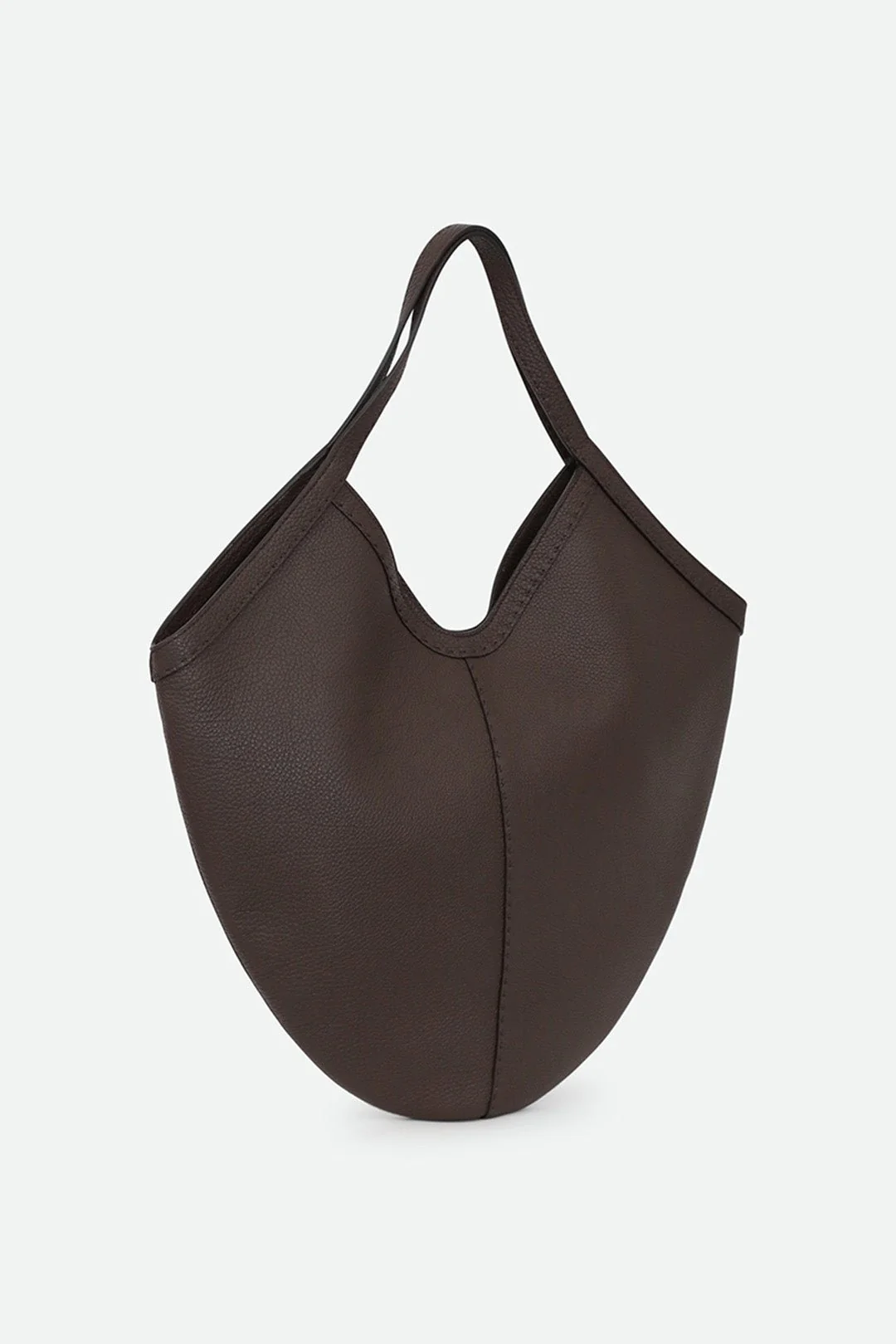 DANTE HOBO BAG IN CHOCOLATE FRENCH CALFSKIN - Image 2