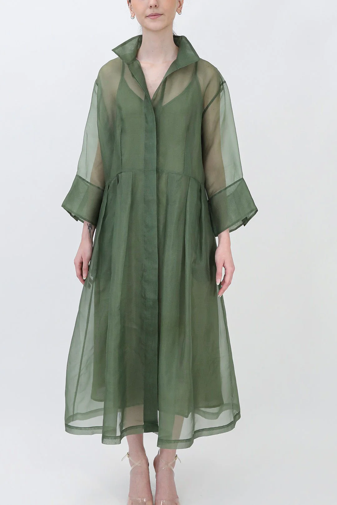 GABRIELLE DRESS IN SILK ORGANZA - Image 12