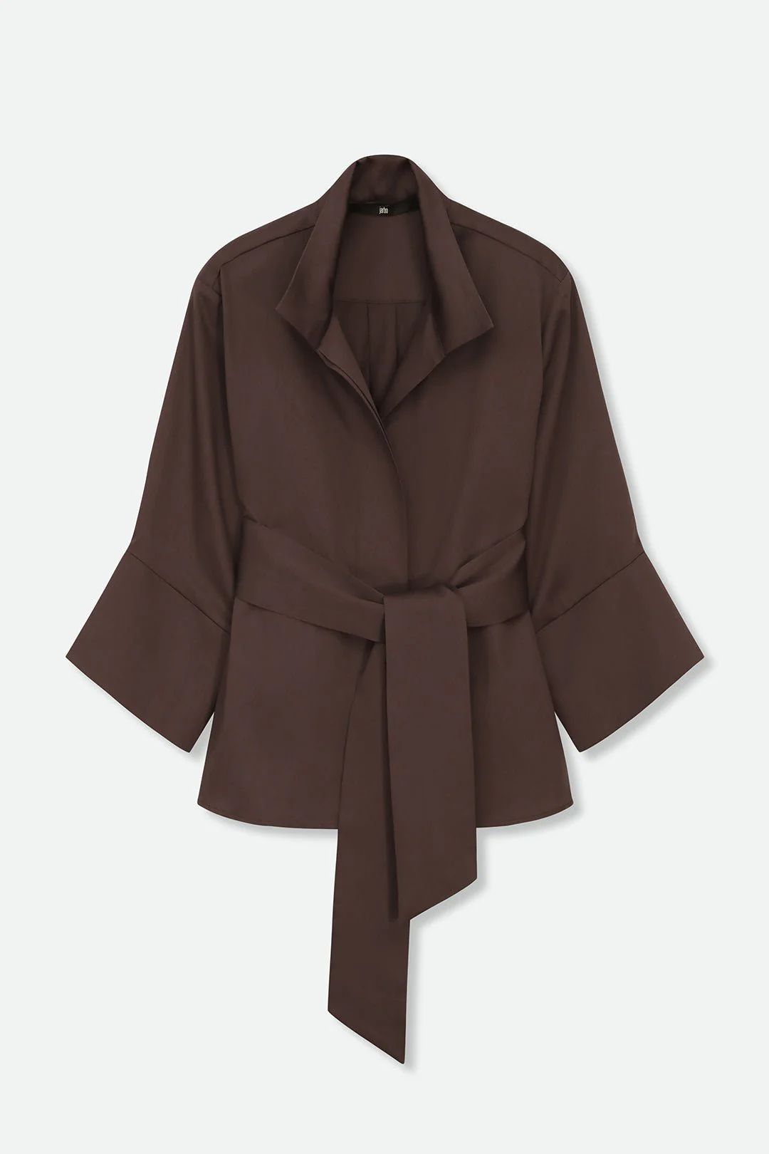 GABRIELLE SHIRT IN ITALIAN COTTON STRETCH - Image 2