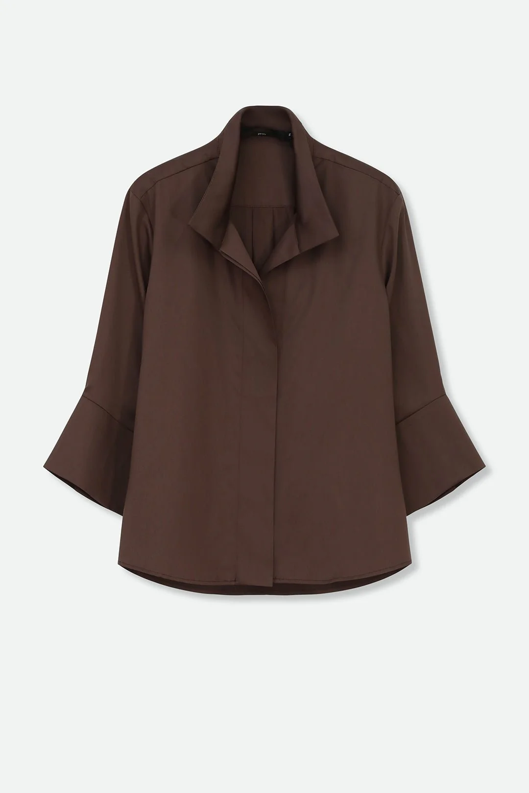 GABRIELLE SHIRT IN ITALIAN COTTON STRETCH - Image 3