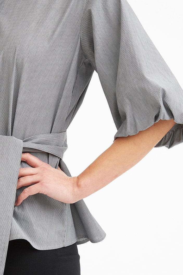GIGI SHIRT IN ITALIAN STRETCH COTTON - Image 4