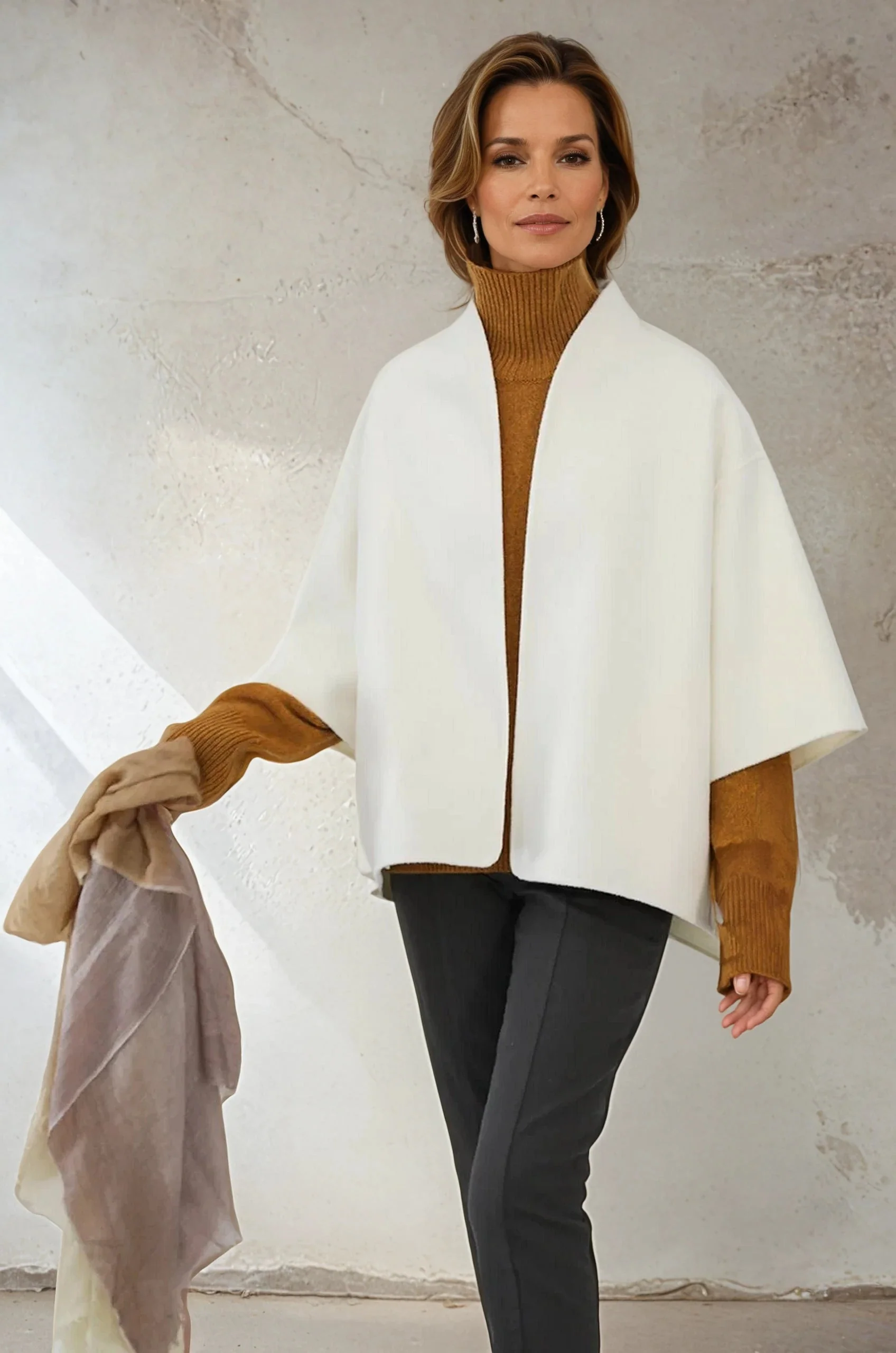 HEIDI JACKET IN DOUBLE FACE CASHMERE WOOL - Image 3