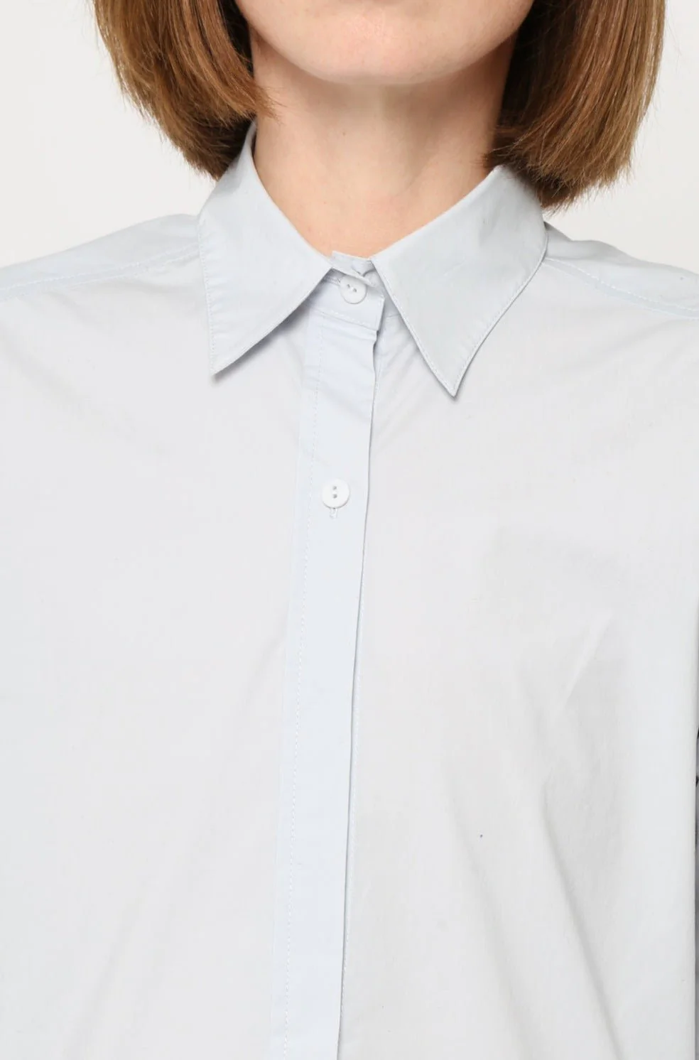 BENNIE SHIRT IN ITALIAN COMPACT COTTON - Image 4