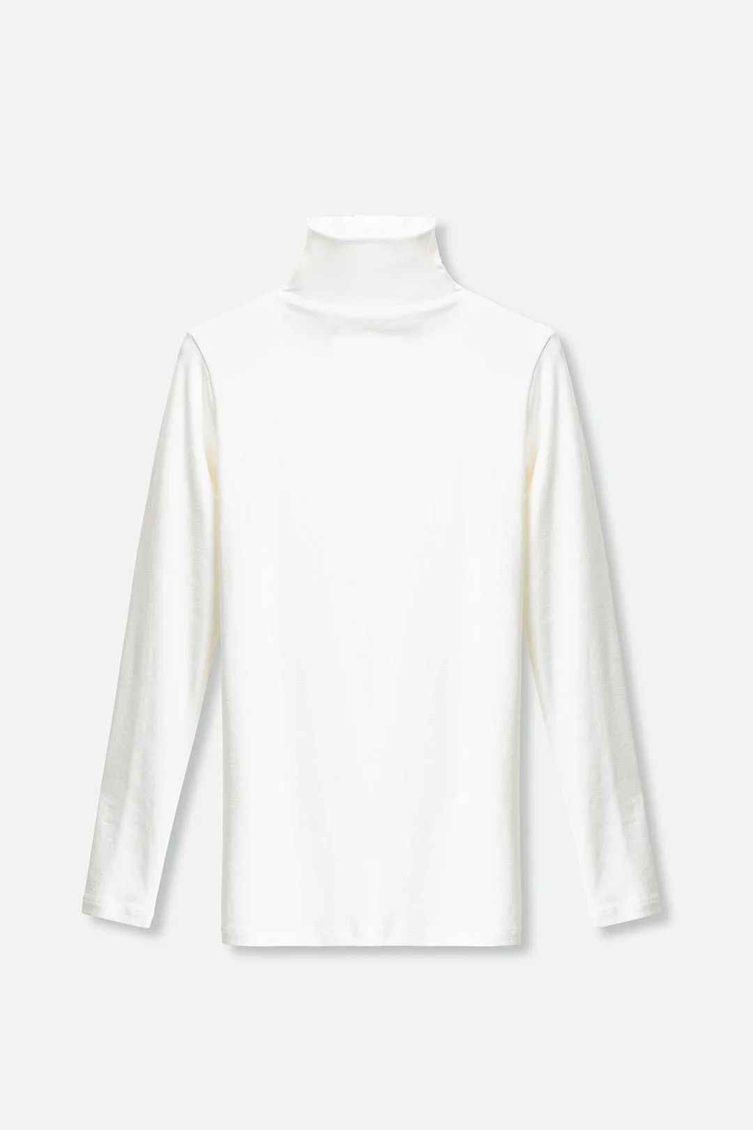 LONG SLEEVE HIGH NECK IN PIMA COTTON - FINAL FEW - Image 2