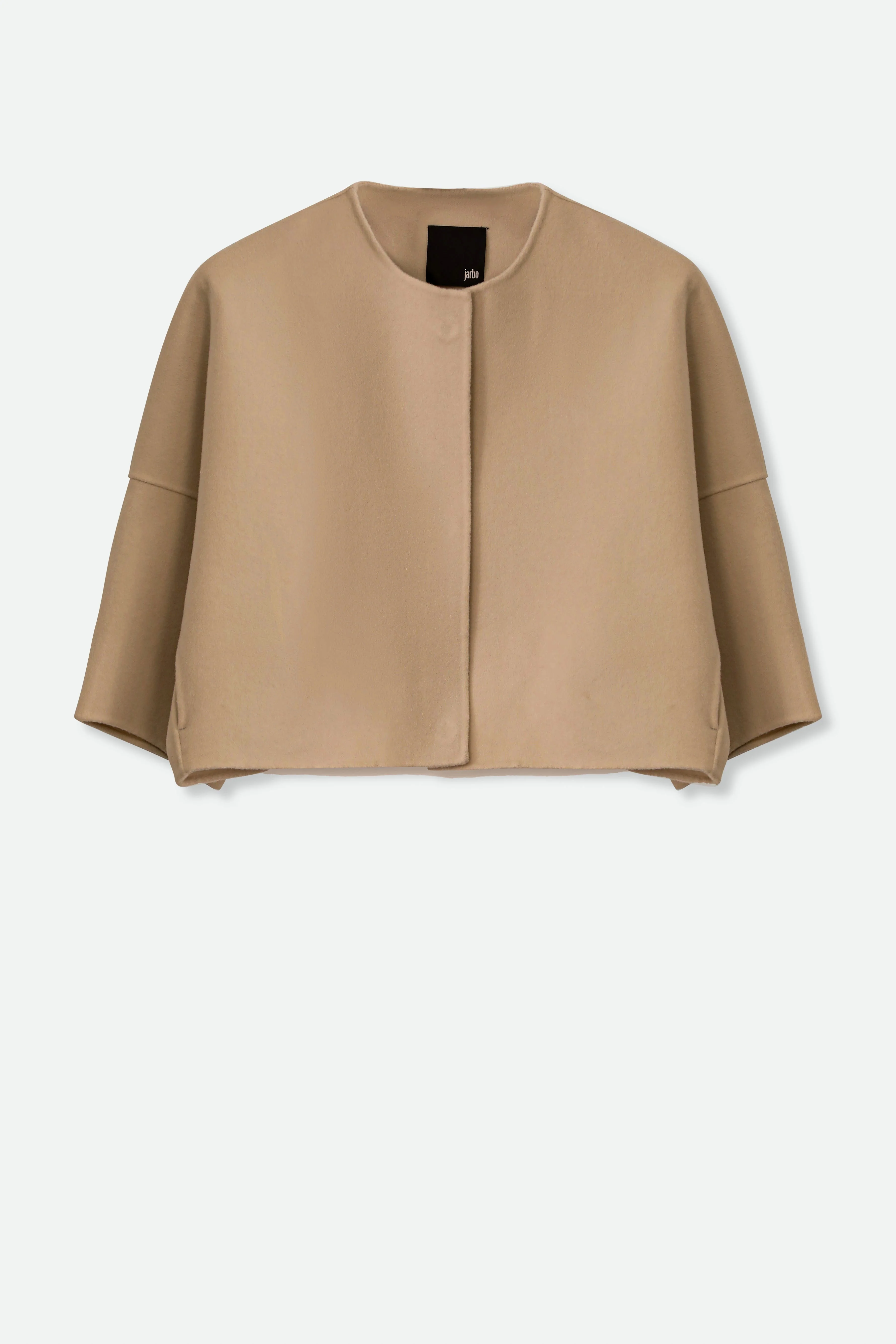 ADELAIDE SNAP JACKET IN DOUBLE FACE CASHMERE WOOL - Image 9