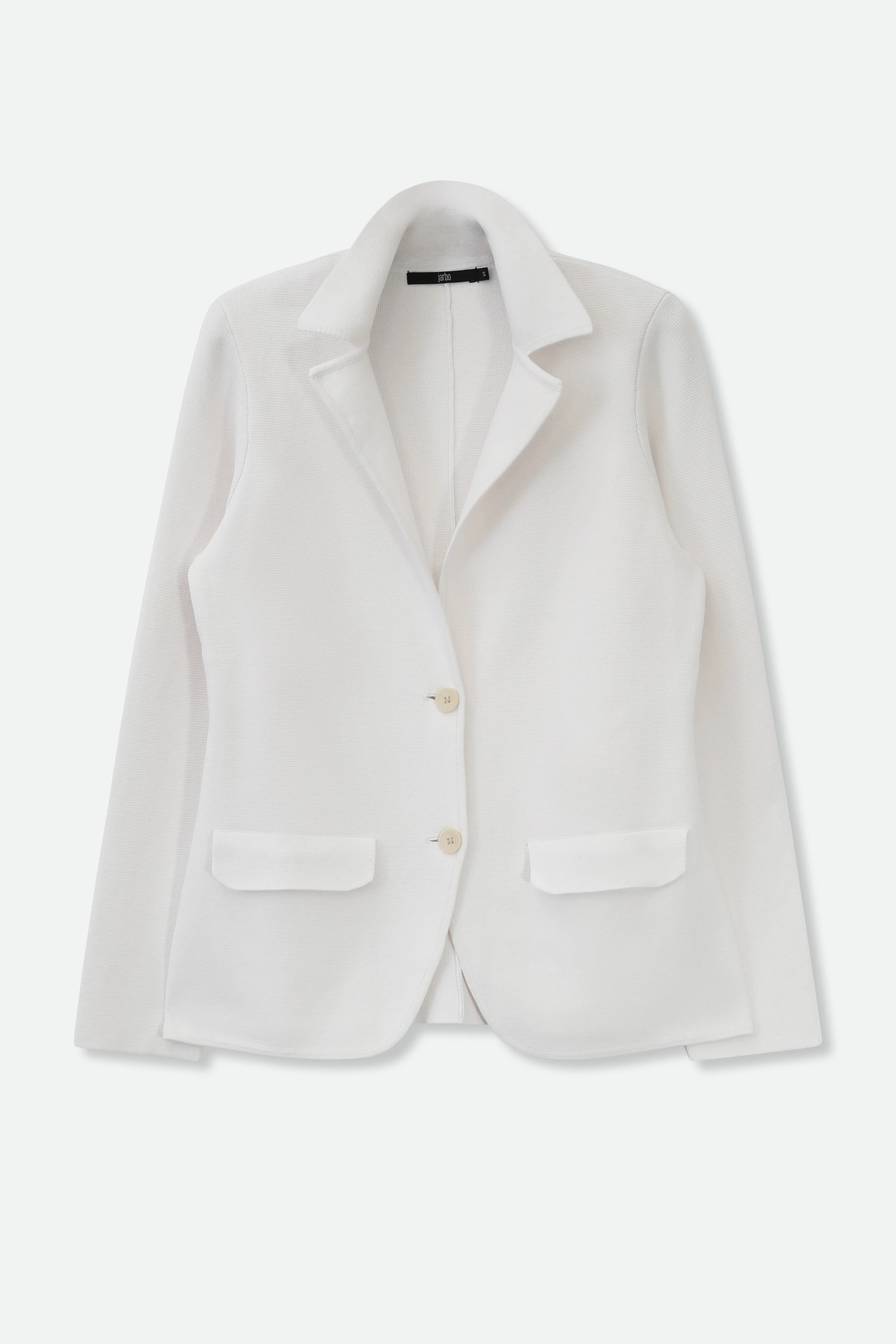 LENNOX PIMA COTTON KNIT BLAZER - Image 3