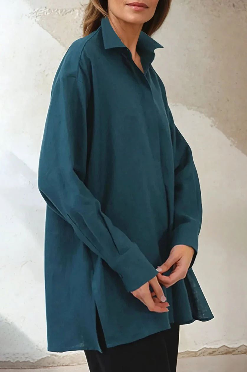 ADRIA SHIRT IN PREMIUM ITALIAN LINEN - Image 4
