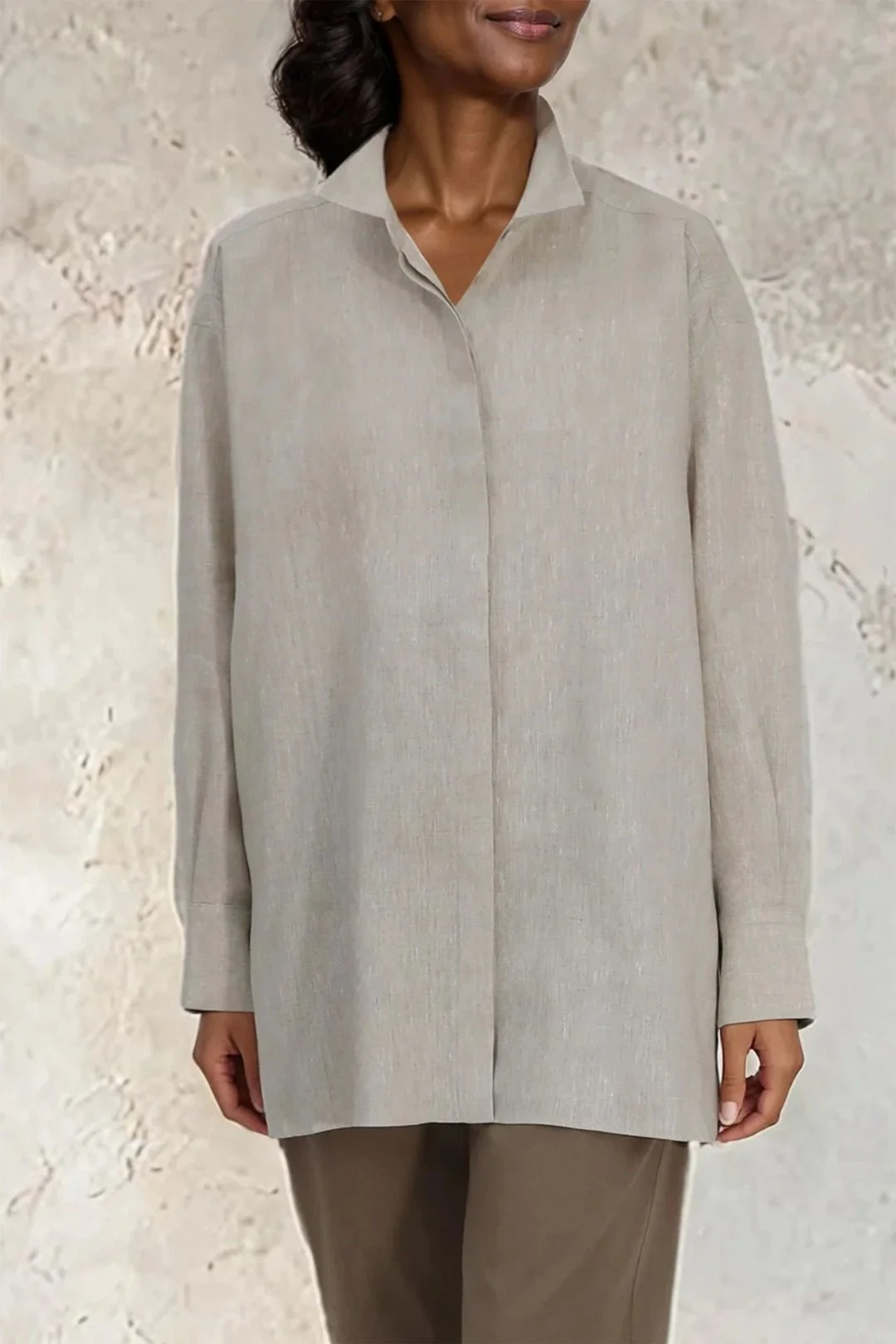 ADRIA SHIRT IN PREMIUM ITALIAN LINEN - Image 8
