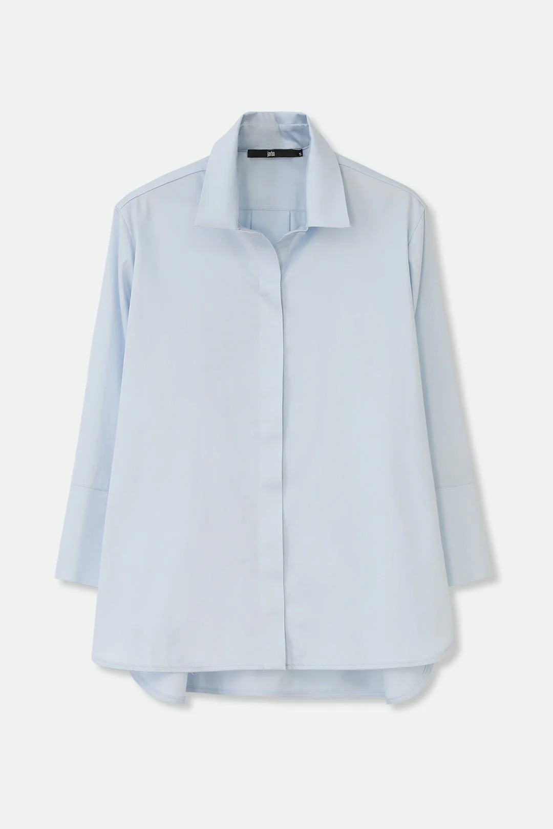 SEVILLA SHIRT IN ITALIAN COTTON POPLIN STRETCH - Image 4