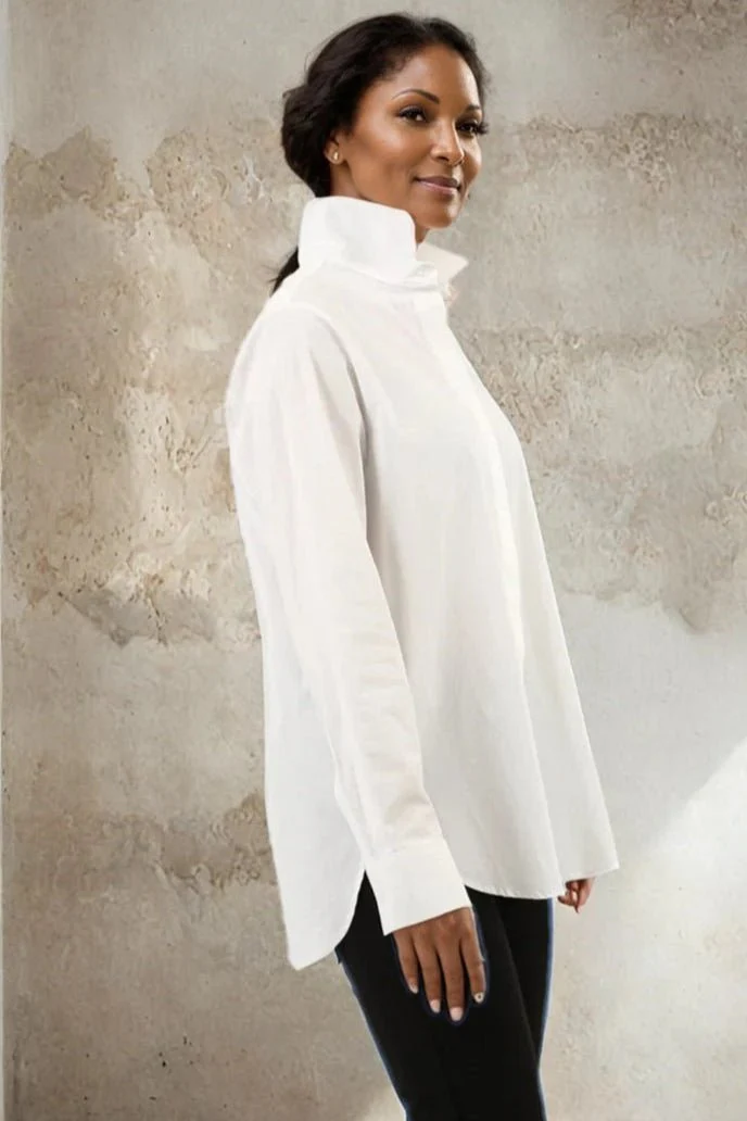 THE CLASSIC SHIRT IN ITALIAN COTTON STRETCH - Image 5