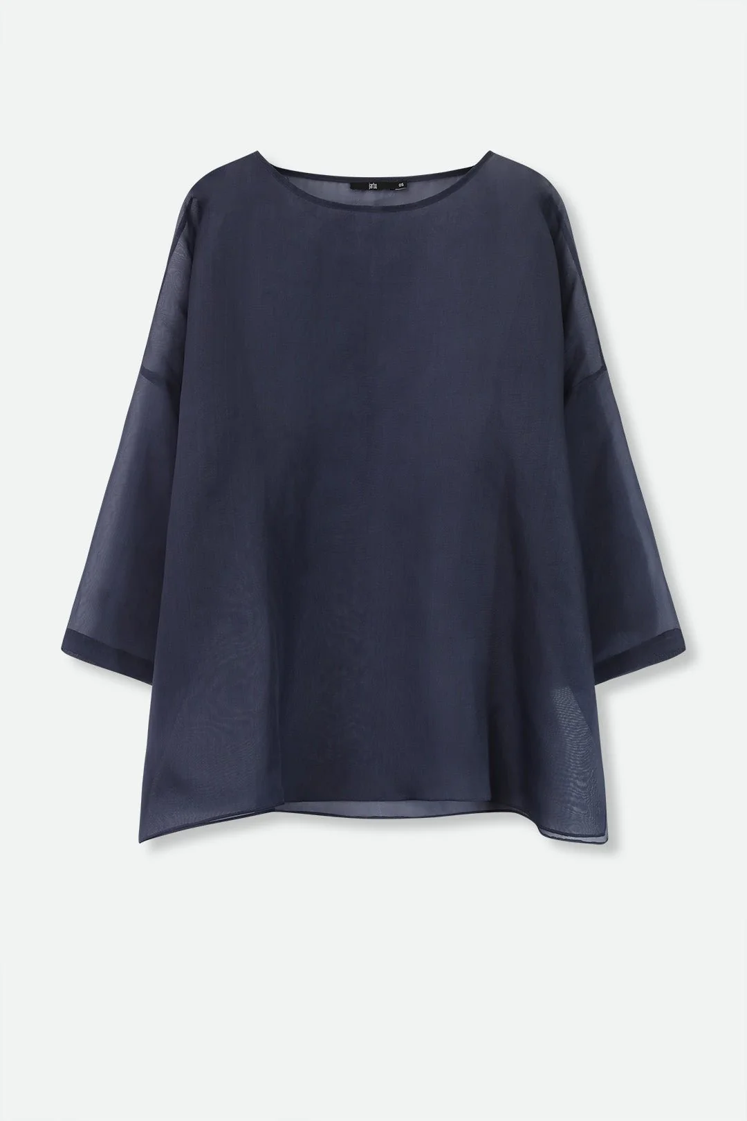 SAMIRA ONE-SIZE TUNIC IN SILK ORGANZA - Image 2