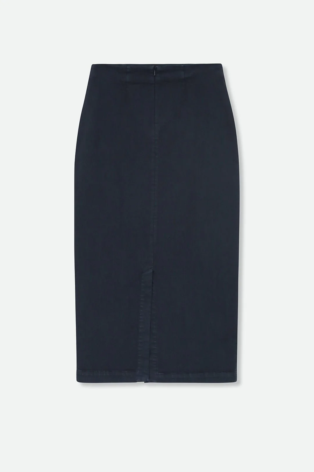 LAUREN SKIRT IN GARMENT-DYED ITALIAN STRETCH DENIM - Image 15