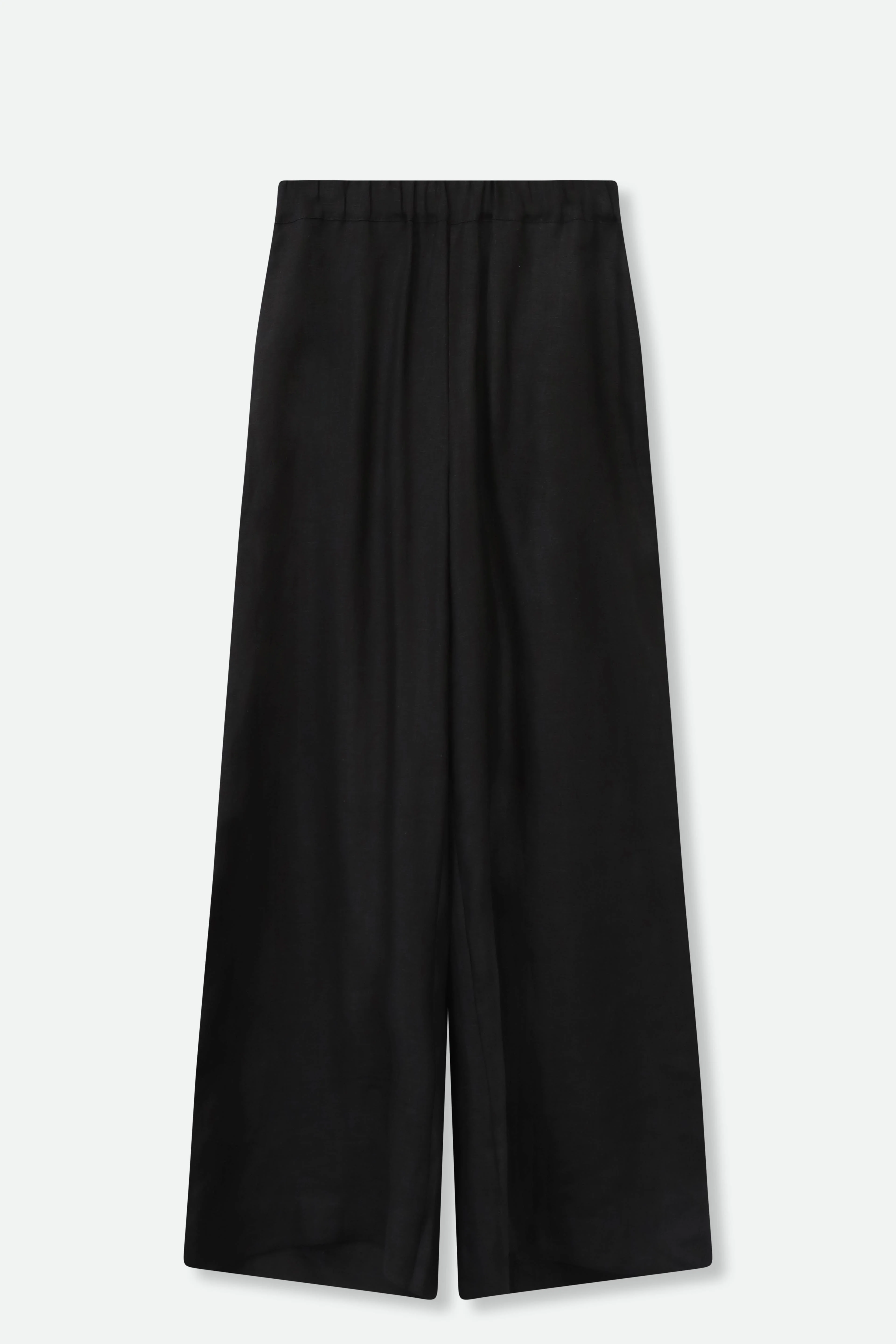 PALMETTO WIDE LEG PULL ON PANT IN ITALIAN LINEN - Image 2