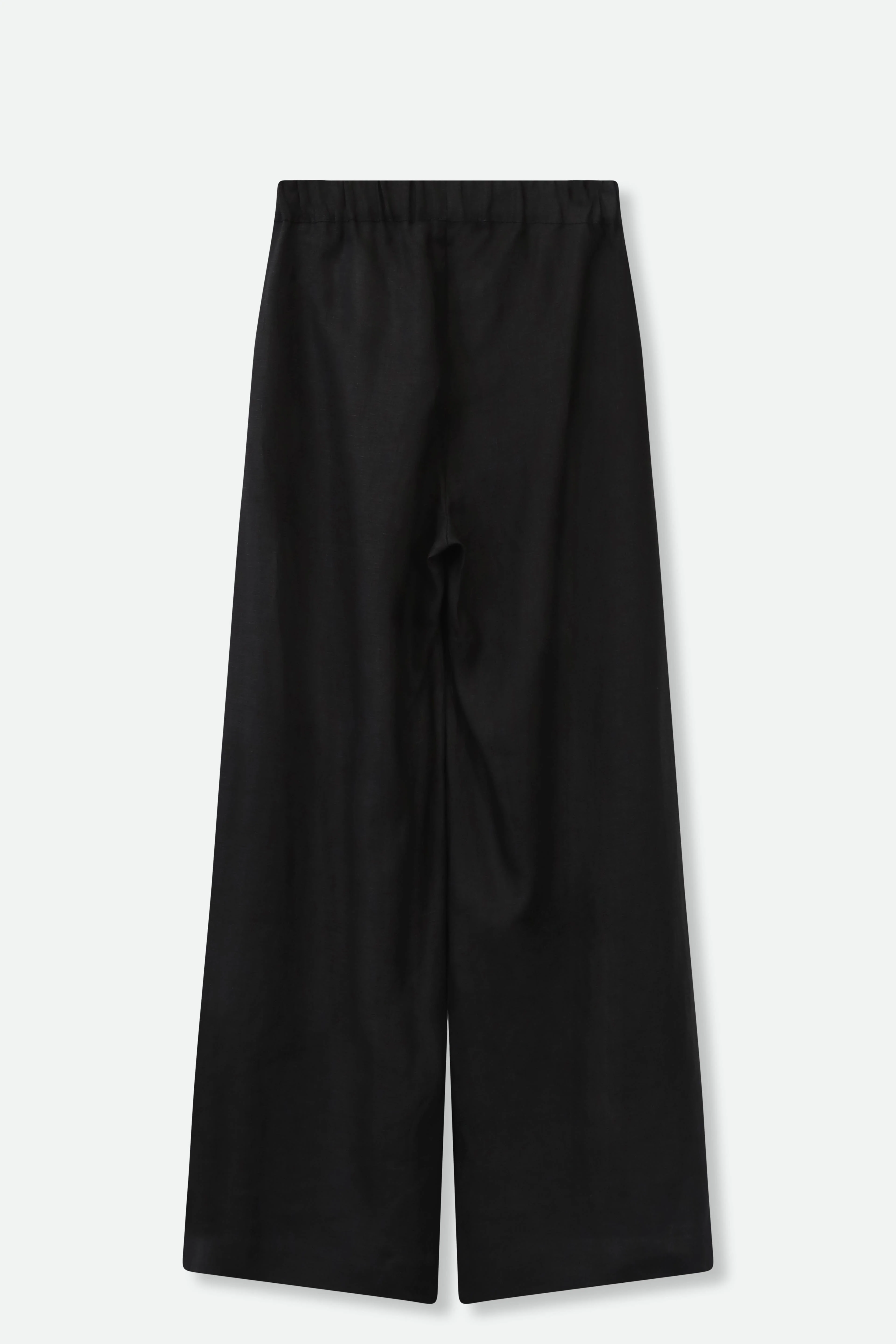 PALMETTO WIDE LEG PULL ON PANT IN ITALIAN LINEN - Image 6