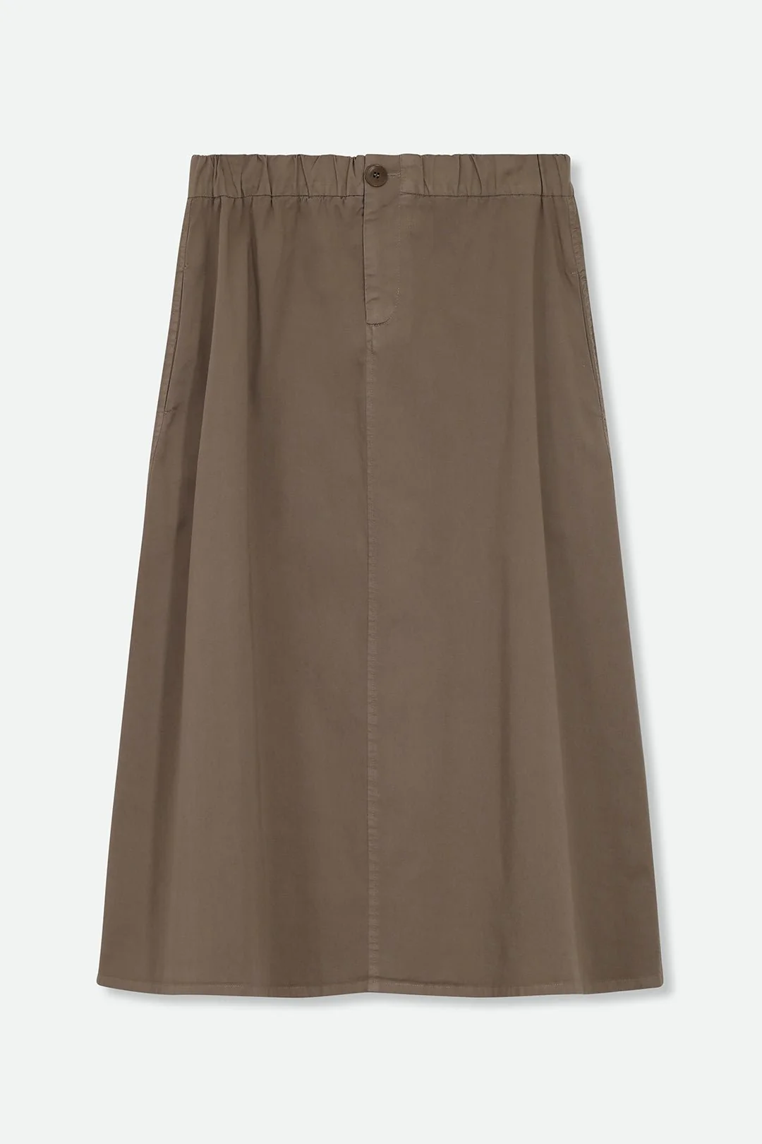 LEONE SKIRT IN GARMENT DYED ITALIAN COTTON - Image 4