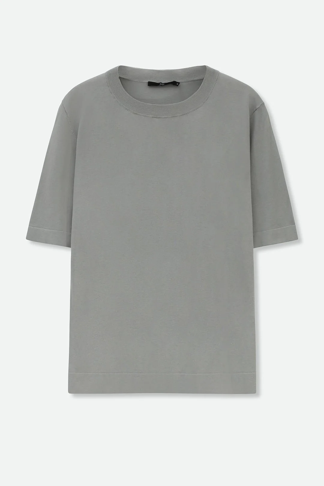 NICO TENNIS ELBOW SLEEVE CREW IN FINE GAUGE ITALIAN SILK COTTON - Image 24