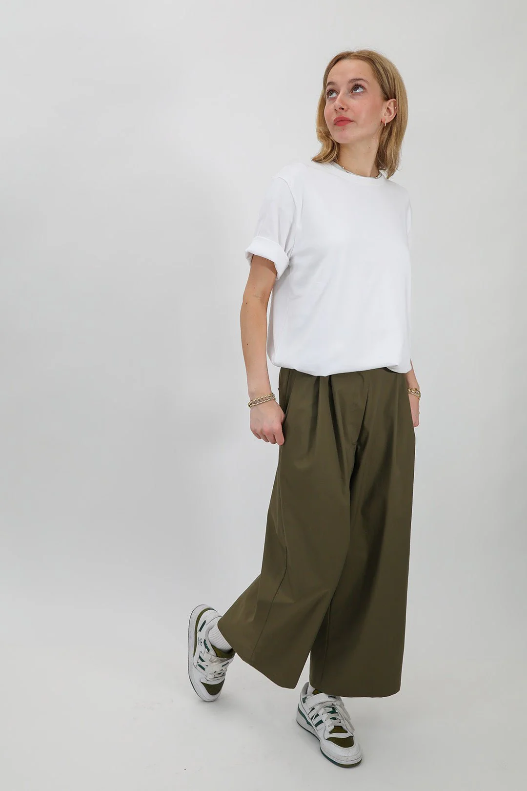 PALMER PANT IN ITALIAN COTTON STRETCH - Image 9