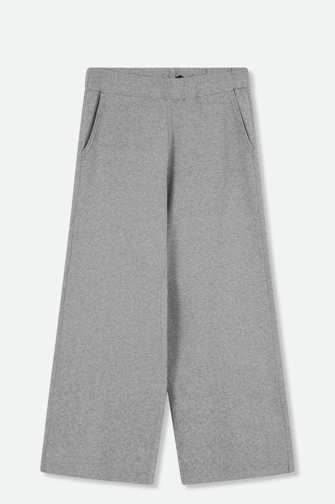 LIMITED EDITION PAYTON WIDE LEG CROP PANT IN KNIT PIMA COTTON - Image 7