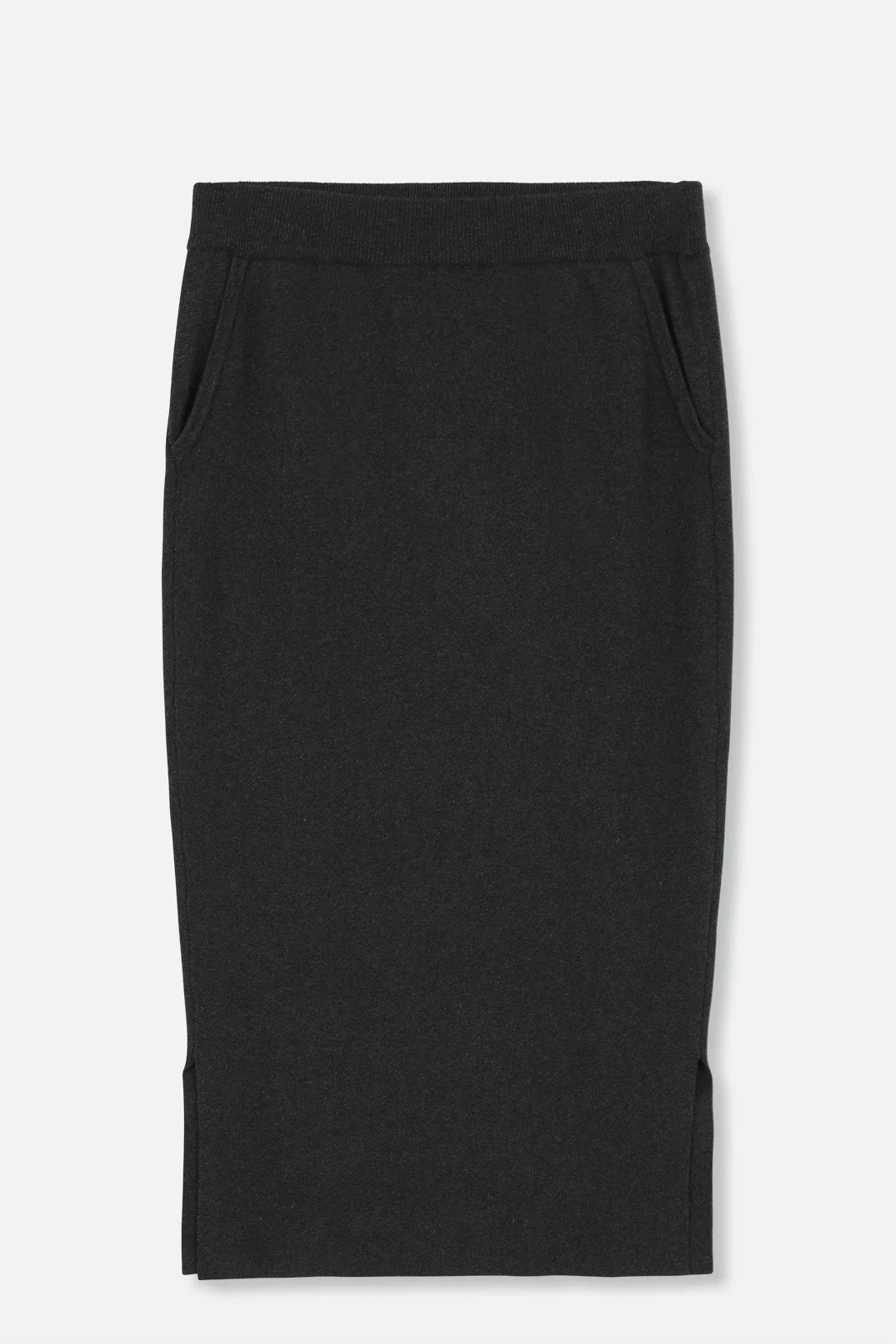 SICILY PENCIL SKIRT IN KNIT PIMA COTTON STRETCH - Image 3