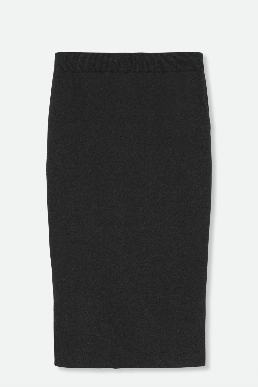 SICILY PENCIL SKIRT IN KNIT PIMA COTTON STRETCH - Image 4