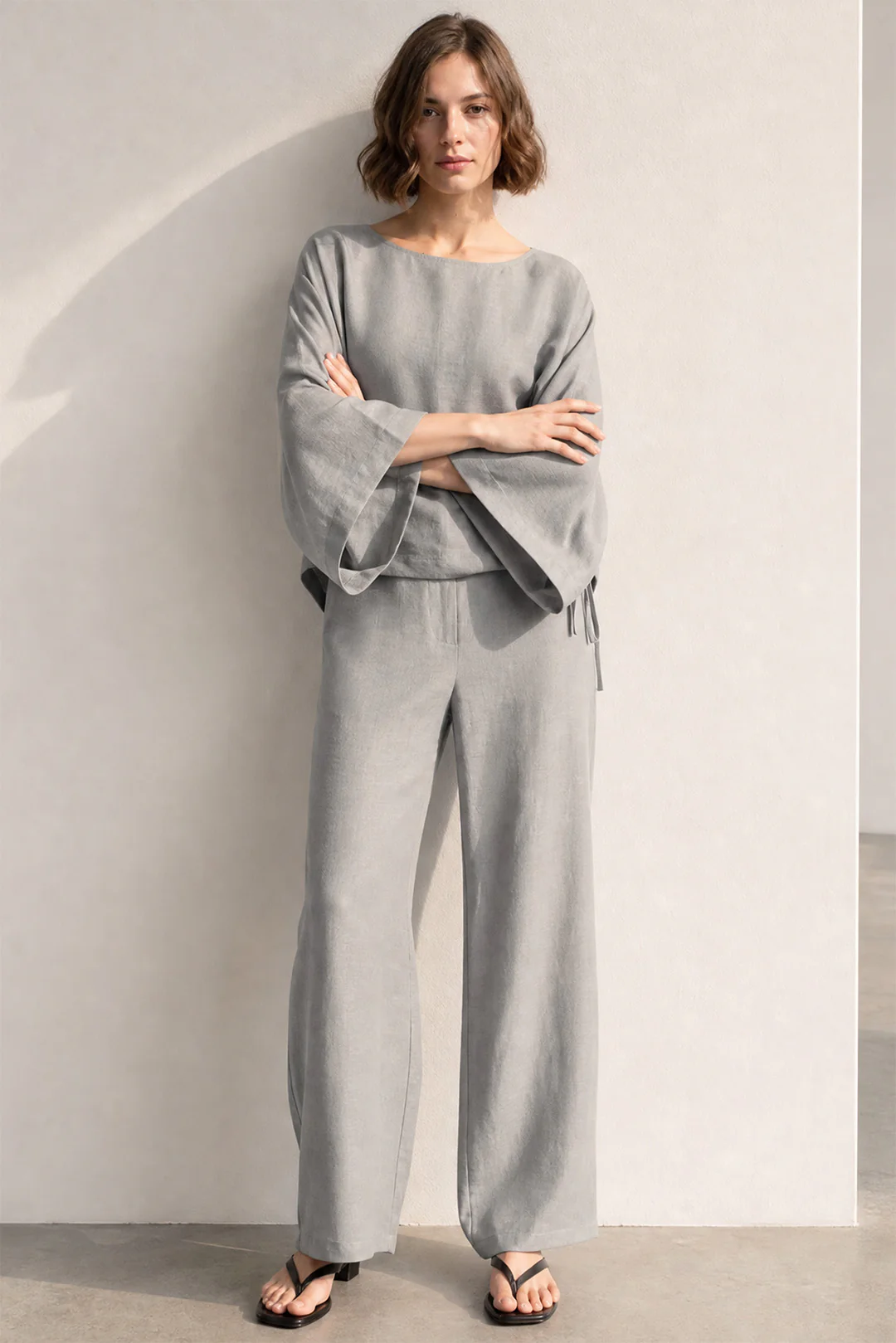PETRA PANT LONGER IN ITALIAN LINEN