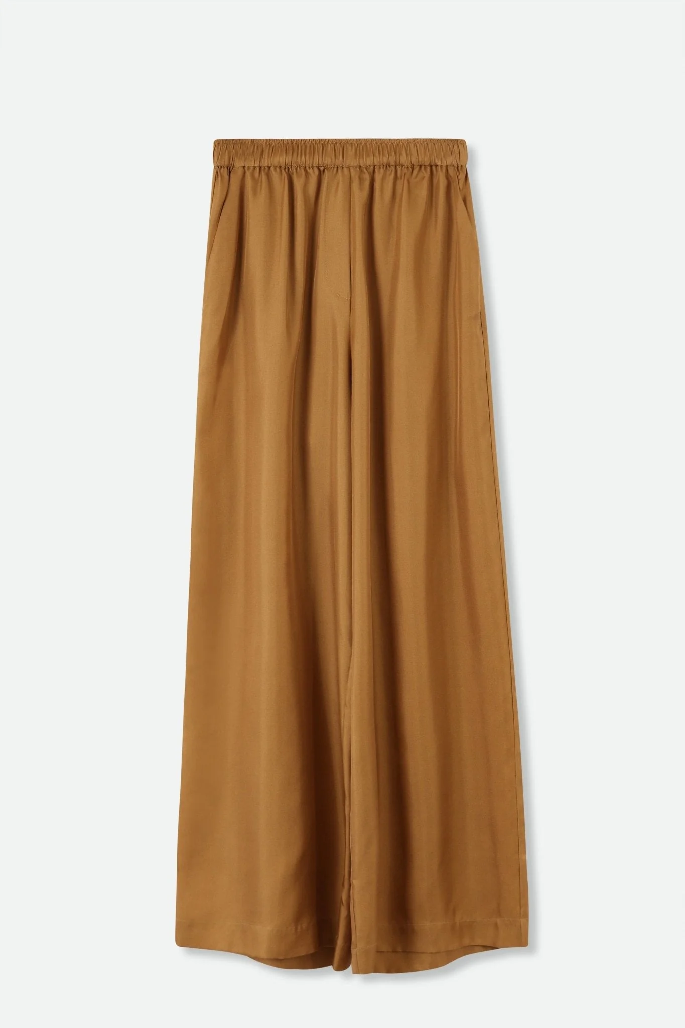PRIYA SILK TWILL WIDE LEG PANT - Image 10