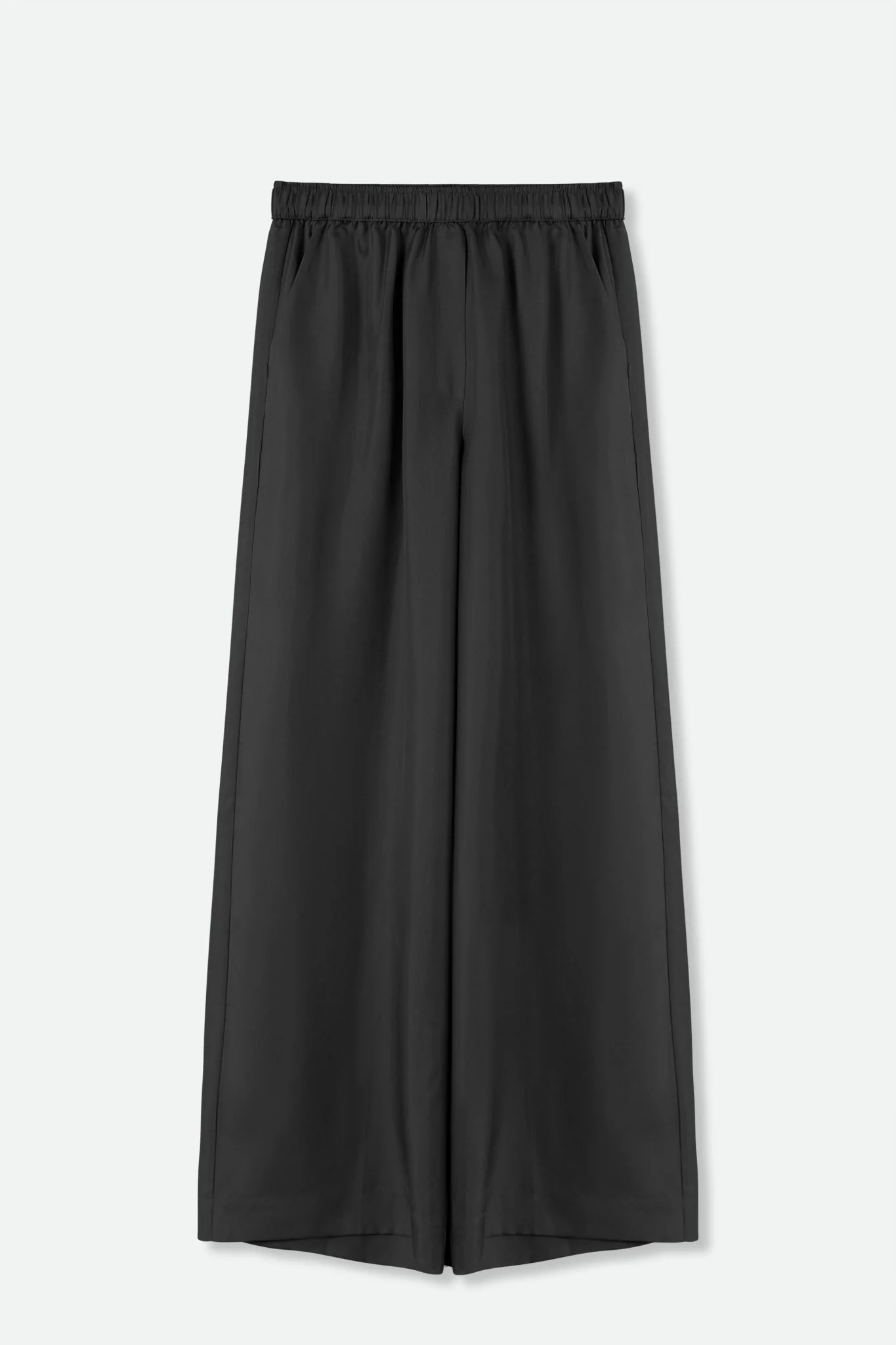 PRIYA SILK TWILL WIDE LEG PANT - Image 5