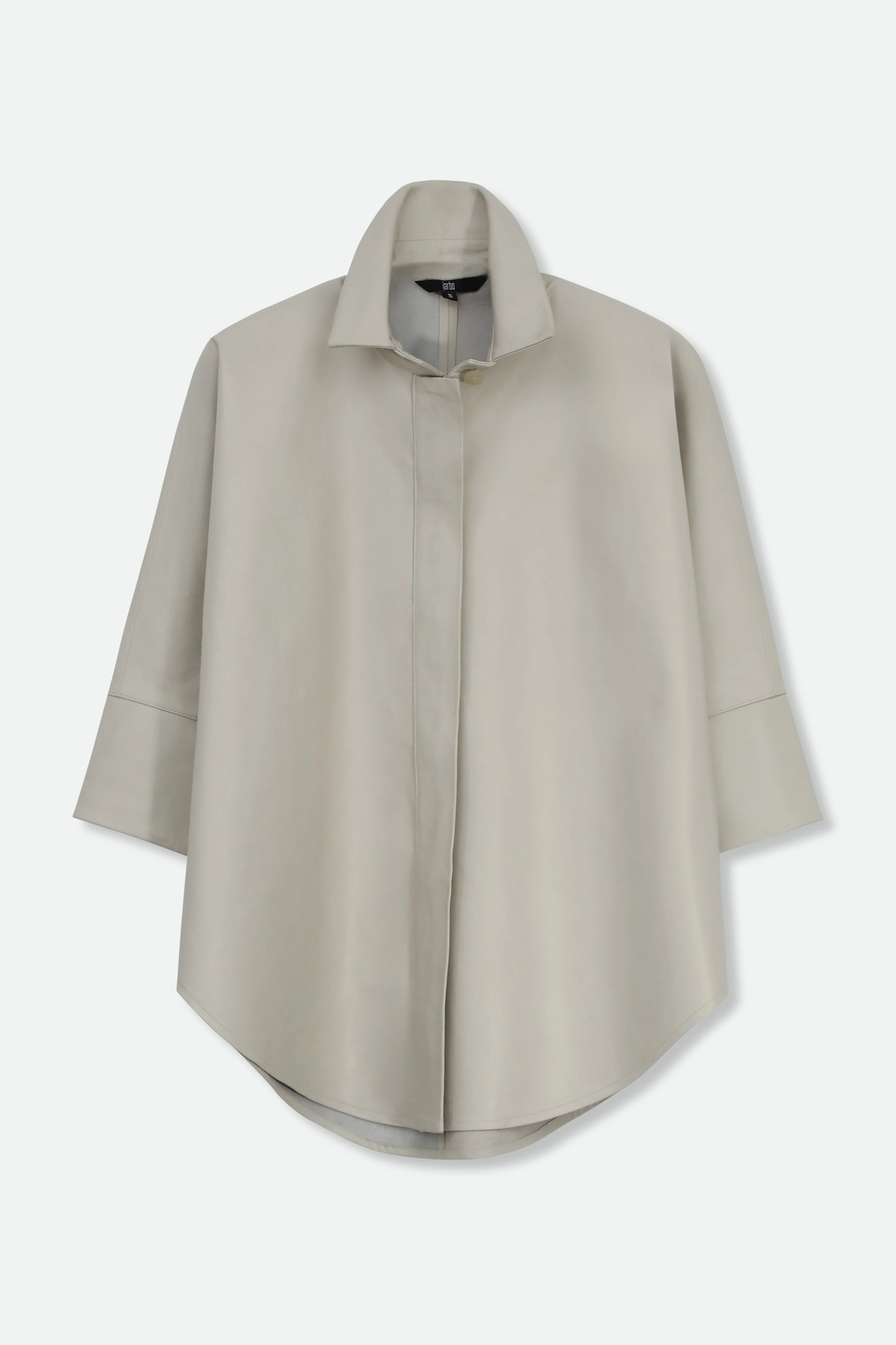 SAHANA DOLMAN IN STONE LEATHER - Image 2