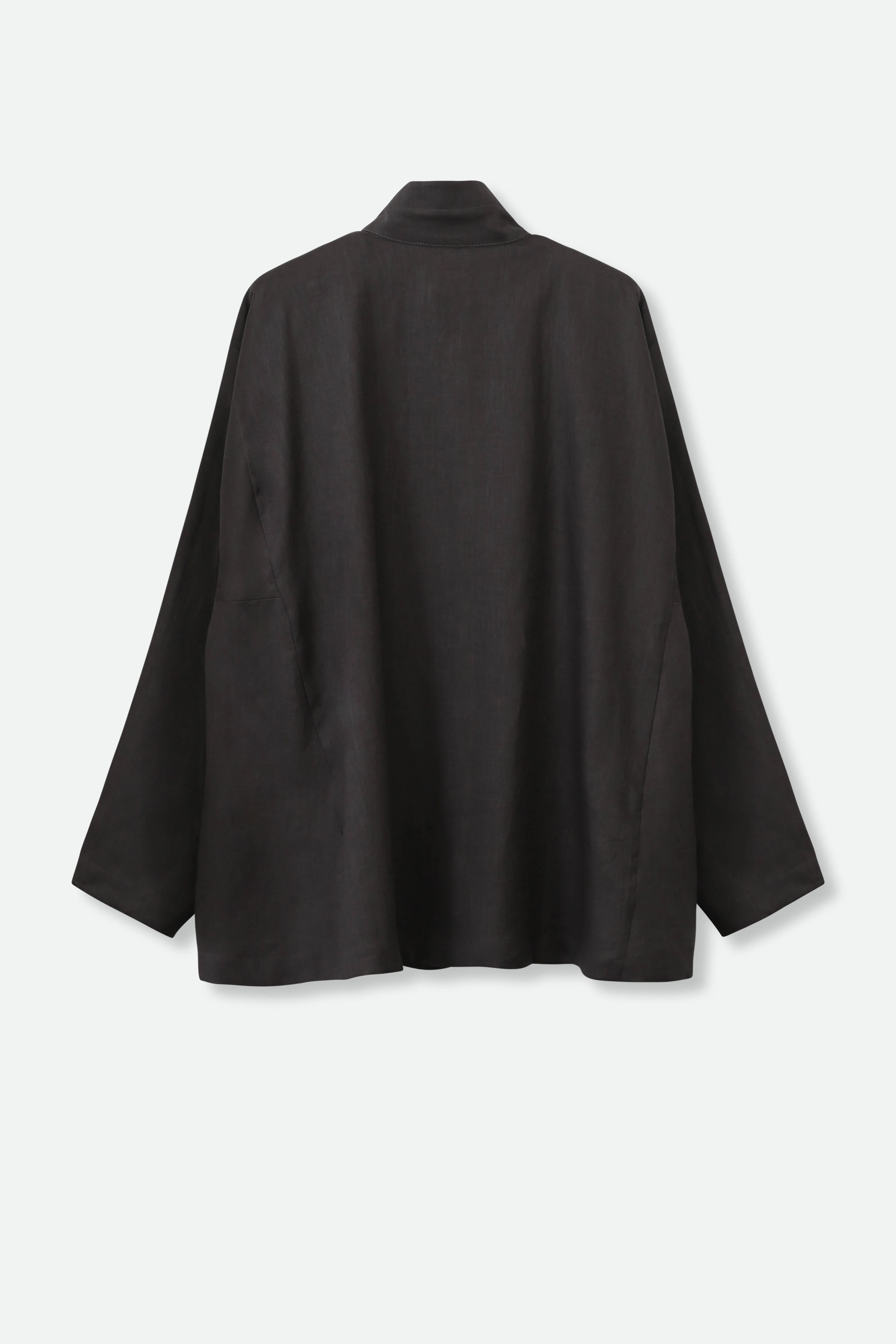 SAIGE OVERSIZE SHIRT IN ITALIAN LINEN - Image 3