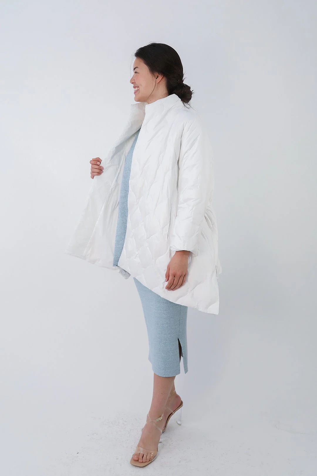 LIMITED EDITION SICILY PENCIL SKIRT IN KNIT PIMA COTTON STRETCH - Image 25