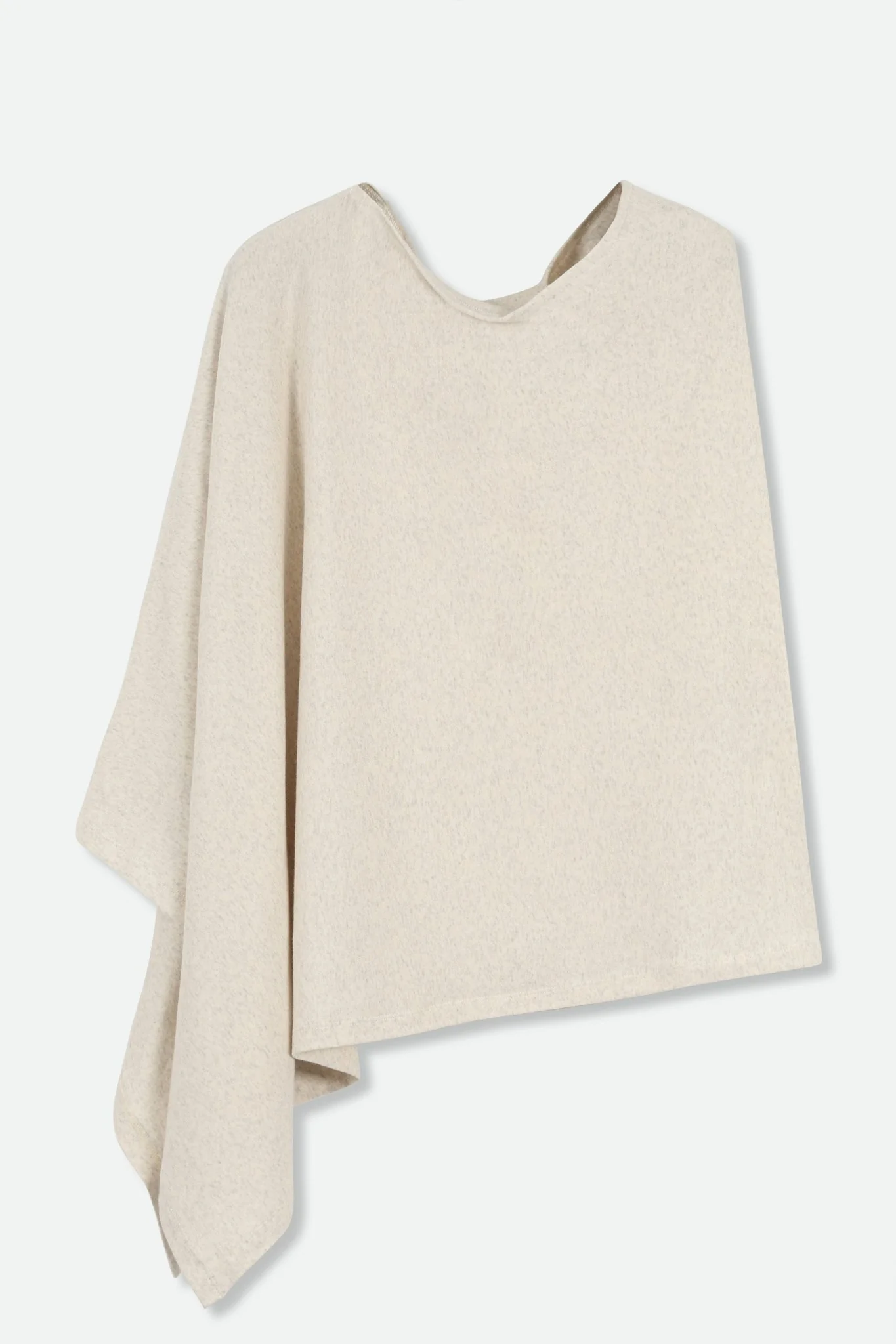 VARA WRAP IN HEATHERED PIMA COTTON STRETCH - Image 2