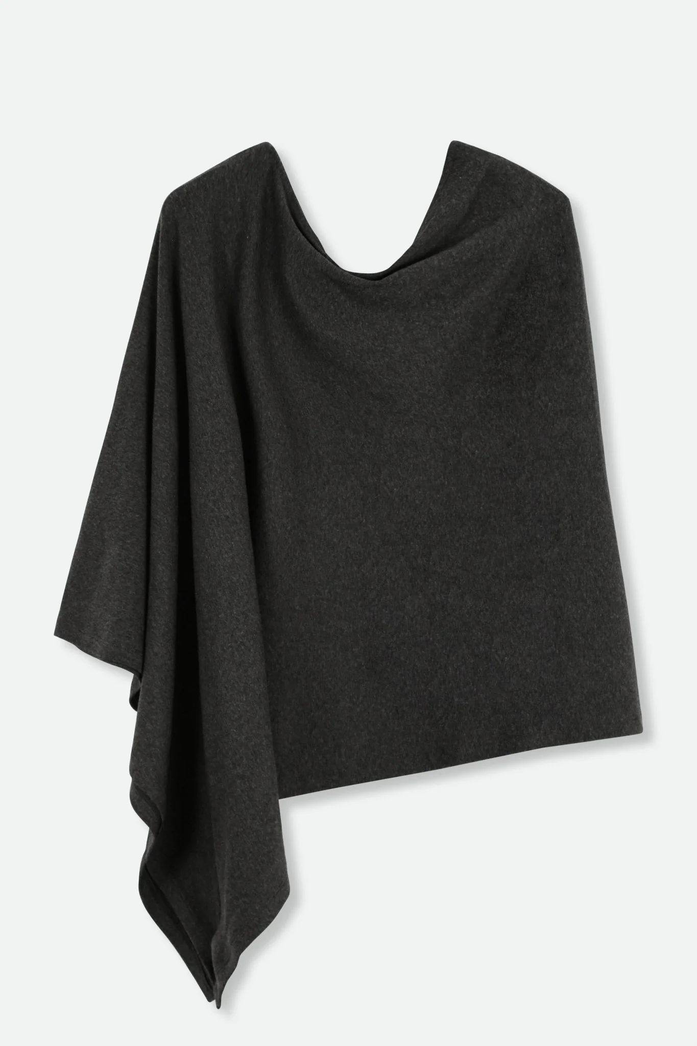 VARA WRAP IN HEATHERED PIMA COTTON STRETCH - Image 3