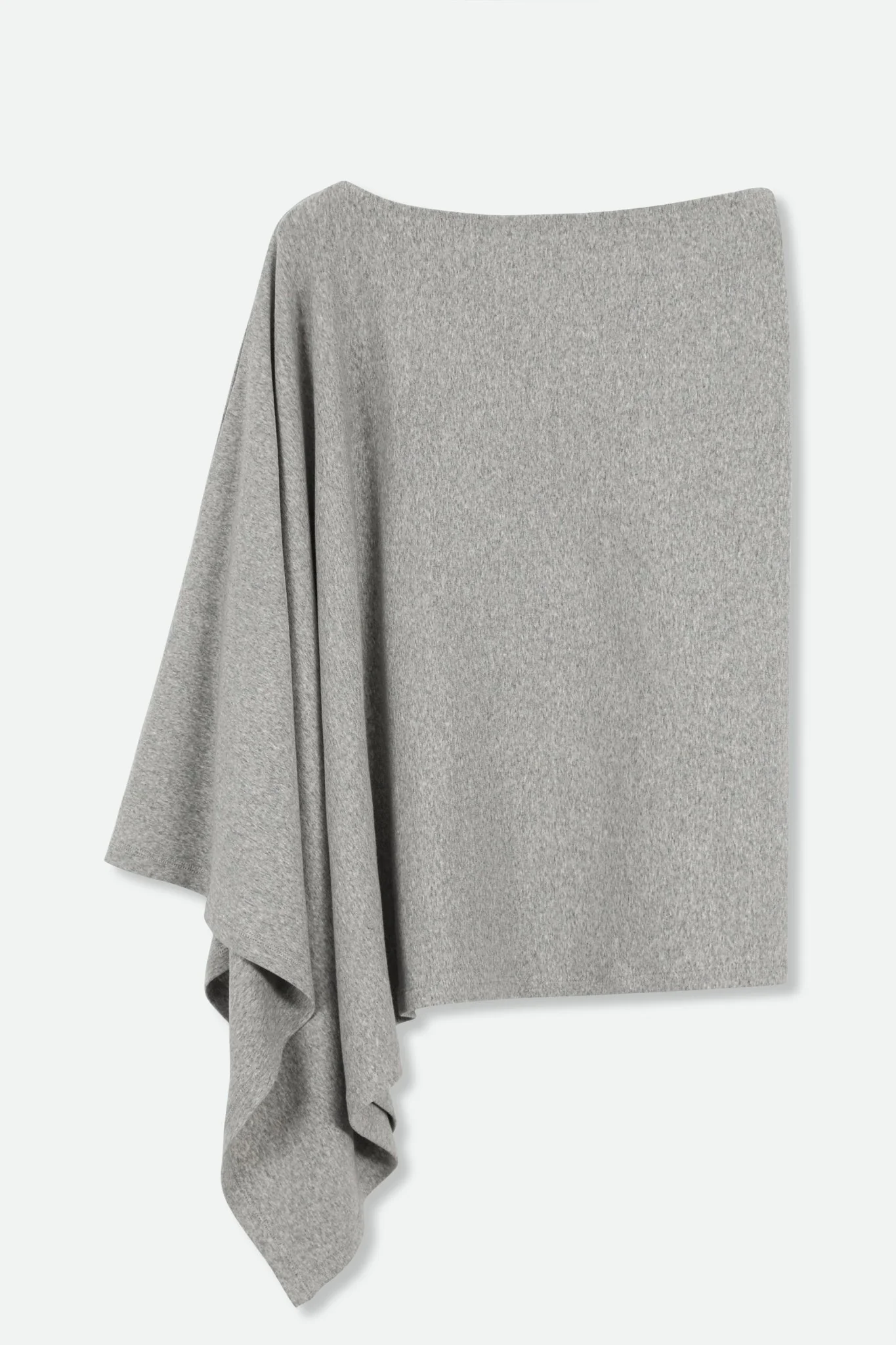 VARA WRAP IN HEATHERED PIMA COTTON STRETCH - Image 5