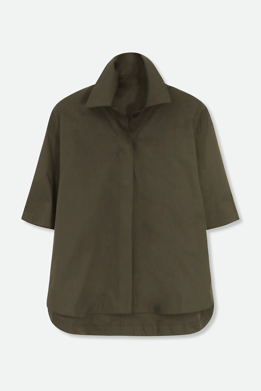 ZOEY CAMP SHIRT IN ITALIAN COTTON - Image 2